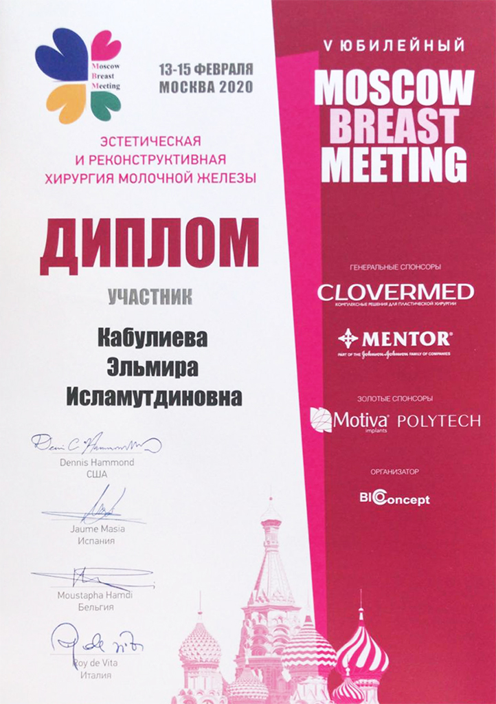 Юбилейный Moscow Breast Meeting